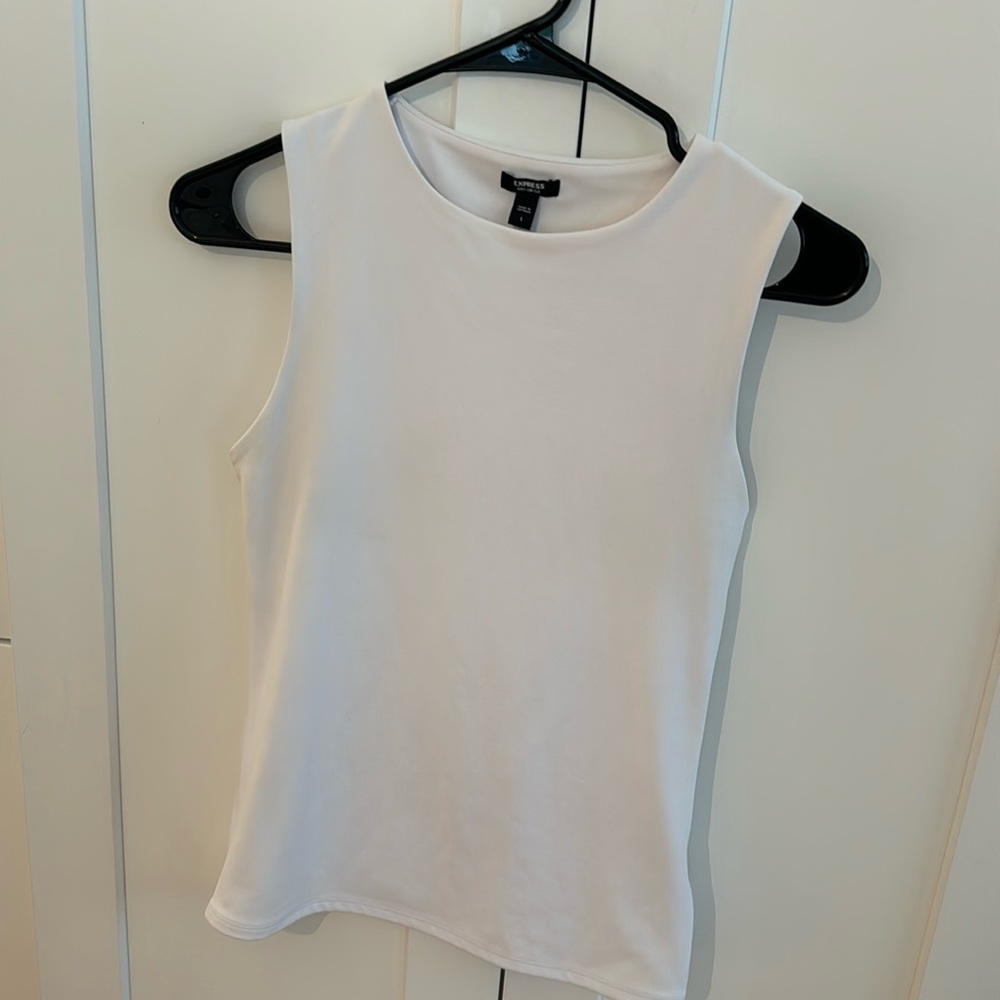 Express body contour high neck, full length tank